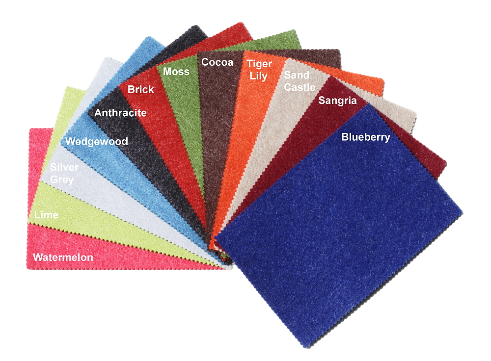 4mm Thick Eco-Friendly Vegan Friendly Synthetic Designer Felt by the Yard