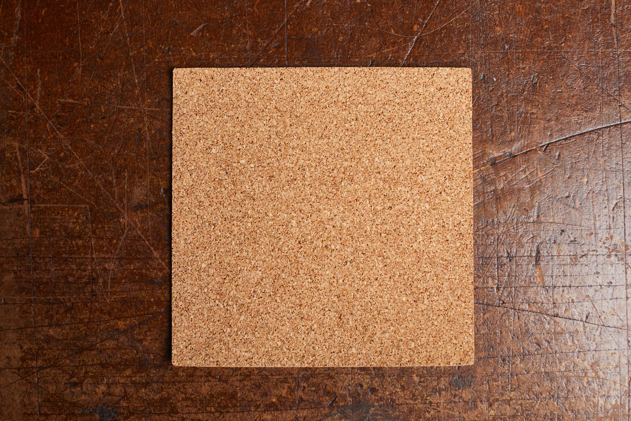 5 3/4" x 5 3/4" Adhesive Cork Squares (100 piece minimum)