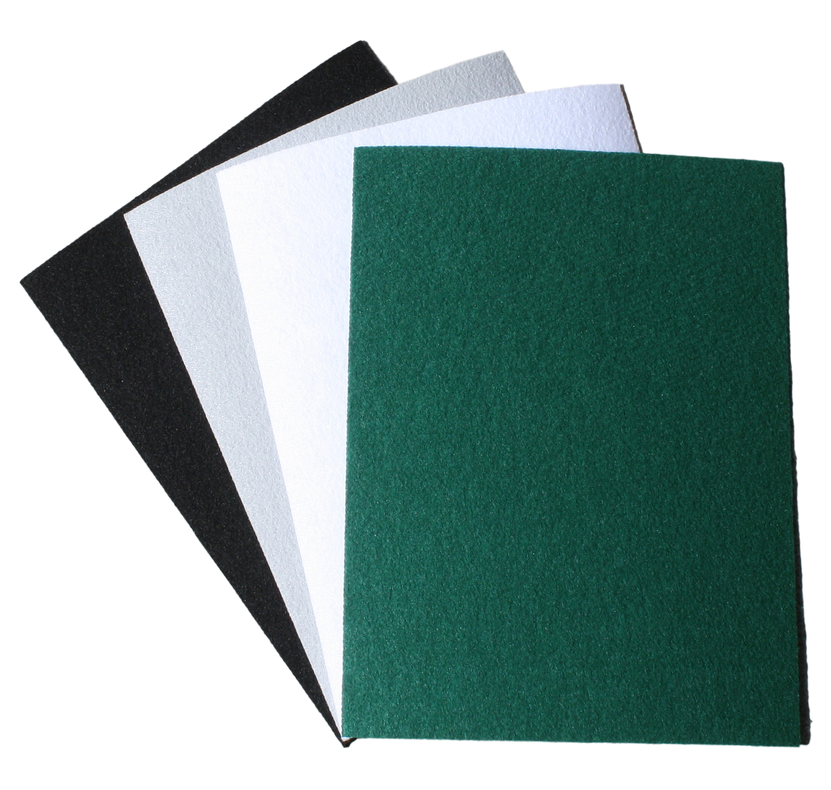 Hafele - Self-Adhesive Felt Sheets - 35-3/4 x 23 - Green