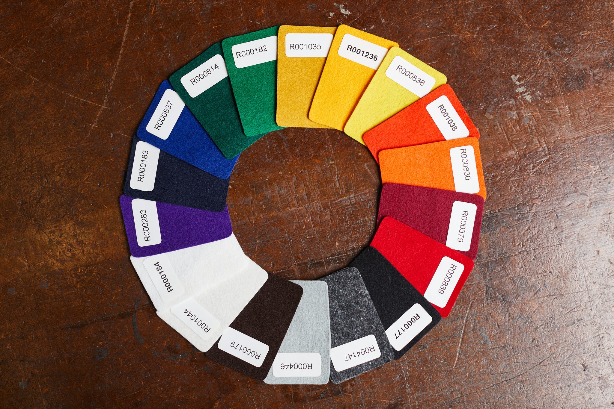 Natural Wool Felt Sheet Craft Thick Felt Solid Colors Cm 70x50 
